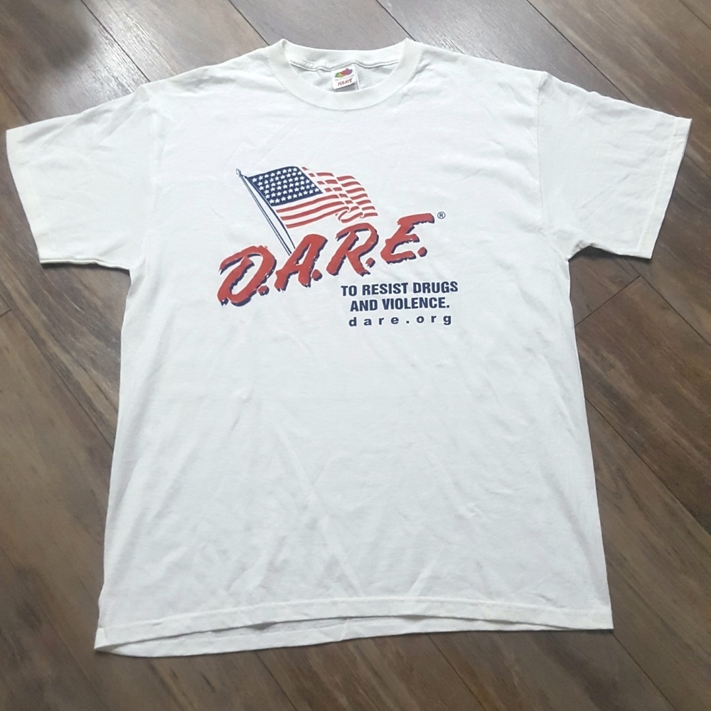 DARE Shirt Sz L USA Early 2000s